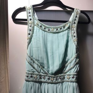 Long new blue formal dress